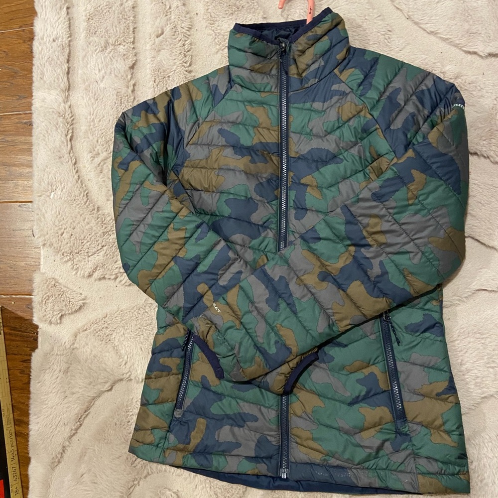 Camouflage Puffer Jacket